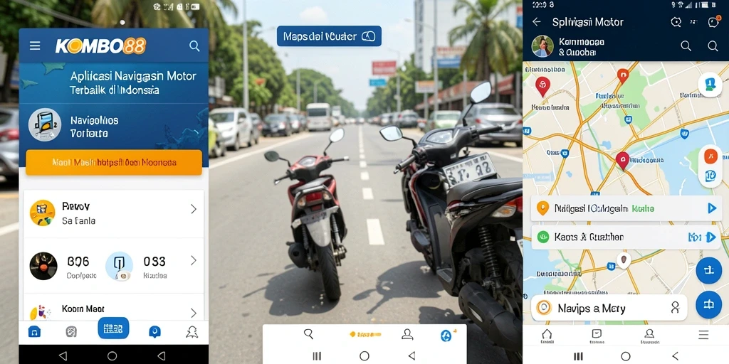 Tampilan antarmuka KOMBO88 yang ramah pengguna untuk navigasi motor.
